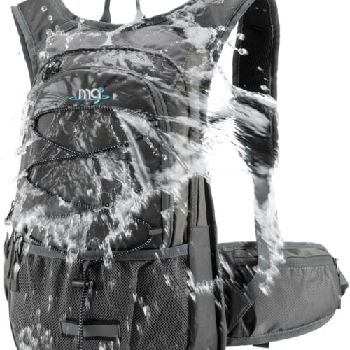 15L Insulated Hydration Backpack Pack with 2L Water Bladder Lightweight Hiking Backpack Bag for Women Men Daypack for Hiking Running Festival Camping Biking