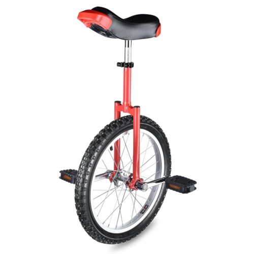 18" Wheel Unicycle Leakproof Butyl Tire Wheel Cycling Outdoor Sports Fitness Exercise Health, 18Inch