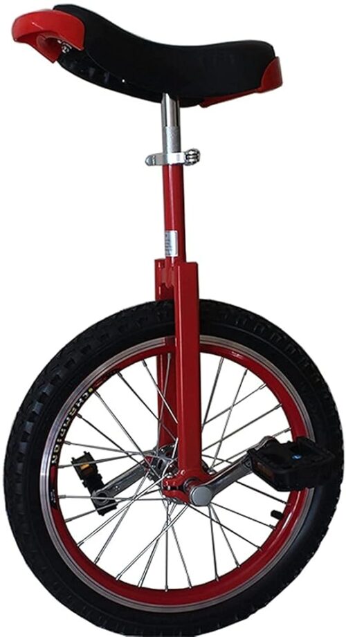 24inch Unicycles with Handles - Adults/Heavy Duty People/Professionals, Outdoor Large Wheel Unicycle with Fat Tire and Adjustable Saddle