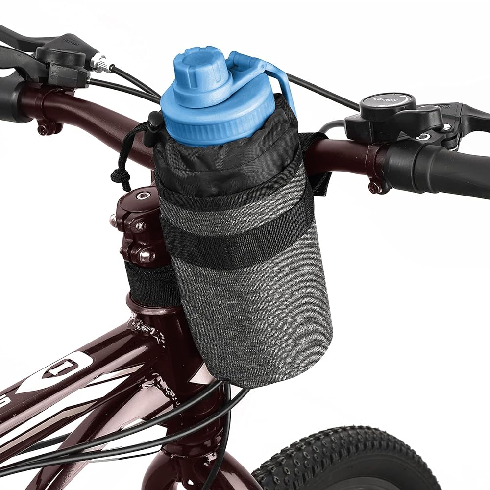 Accmor Insulated Bike Water Bottle Holders,Bike Cup Holder Keep Bottle Cool or Warm, Bike Water Bottle Cage for Kid's Bike,Mountain Bike,Cruiser, Road Bike,Black Accmor Insulated Bike Water Bottle Holders,Bike Cup Holder Keep Bottle Cool or Warm, Bike Water Bottle Cage for Kid's Bike,Mountain Bike,Cruiser, Road Bike,Black