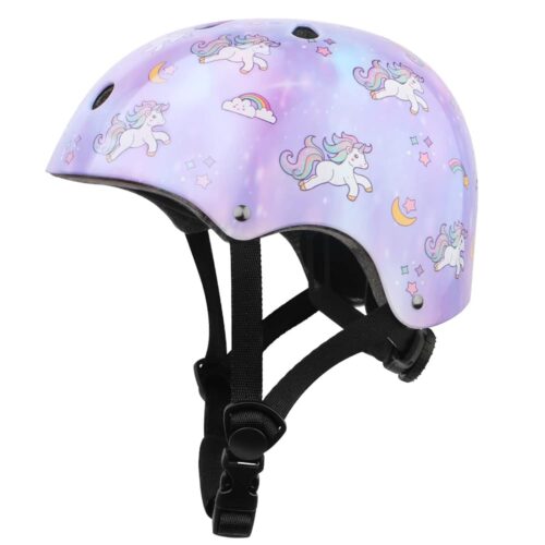 Adjustable Skateboard Bike Protective Helmet for Toddler Girls Kids Youth Boys CPSC Certified for Sports Bicycle Scooter Inline Roller Skating Rollerblading Cycling