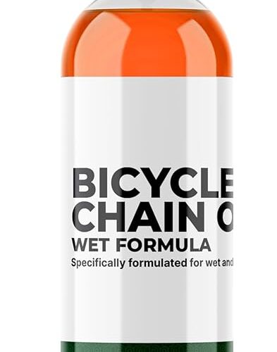 All-in-One Self-Cleaning Bicycle Chain Oil – Long-Lasting Lubrication, Superior Corrosion Protection & Weather Resistance for Wet, Muddy & Harsh Conditions – Proudly Made in the...