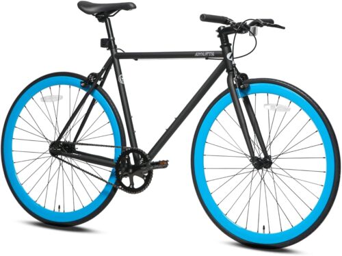 AVASTA Single-Speed Fixed Gear Urban Commuter Fixie Bike Flip Flop Hub Bicycle, Multiple Colors