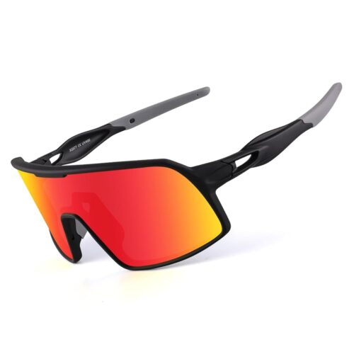 BangLong Polarized Cycling Glasses Sports Sunglasses, UV400 Protection, Men Women Running Fishing Driving Baseball Glasses