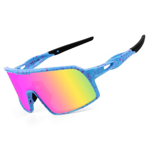 BangLong Polarized Cycling Glasses Sports Sunglasses, UV400 Protection, Men Women Running Fishing Driving Baseball Glasses