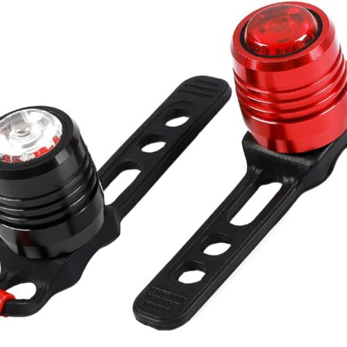 BESPORTBLE 2pcs Bicycle Light Rear Bike Light Led Tail Lamp Led Bike Tail Light Led Bike Light Led Safety Lights Cycle Rechargeable Bike Light Back Light Backlight USB Warning...