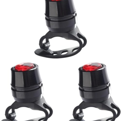 BESPORTBLE 2pcs for Bike Aluminum Taillight Taillights Night Brake Rear Turn Accessories Waterproof Outdoor Safety Lamp Warning Light Tail Led Mountain Cycling Charging Highlighter