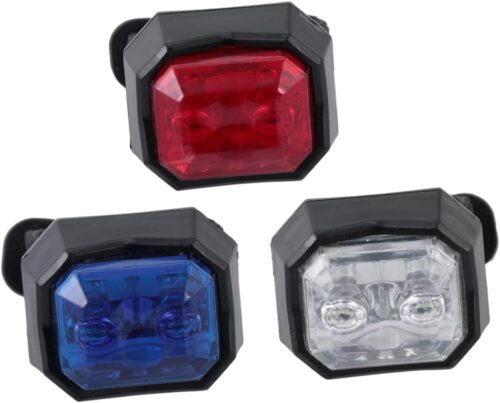 BESPORTBLE 3pcs Bicycle Taillights Cycling Safety Light Mountain Bike Led Security Light Bike Indication Tail Light Bike Back Light Bike Riding Noticeable Bike Light Wireless...