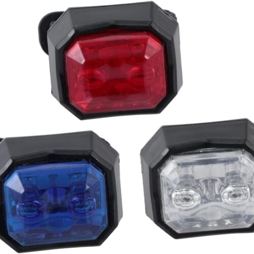 BESPORTBLE 3pcs Bicycle Taillights Cycling Safety Light Mountain Bike Led Security Light Bike Indication Tail Light Bike Back Light Bike Riding Noticeable Bike Light Wireless...