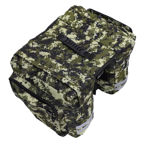 BESPORTBLE Camo Rear Seat Bag Saddle Bag Camo Rear Bag Trunk Bag Cycling Equipment Pannier Shelf Bag Bicycle