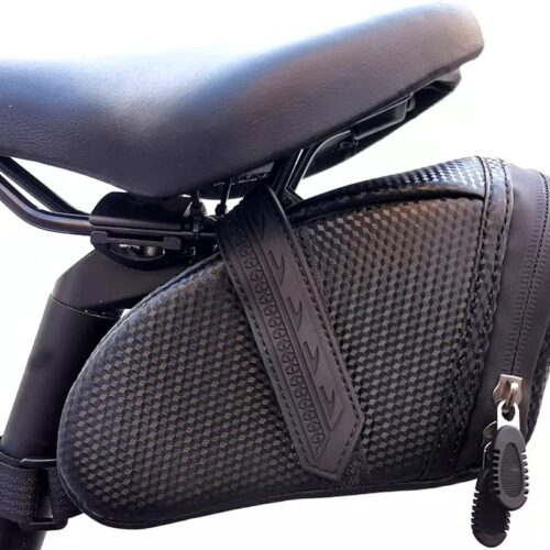 Bicycle Seat Bag Water Proof,Bike Pack Under Seat,Wedge Saddle Bag for Bike,Cycling Accessories