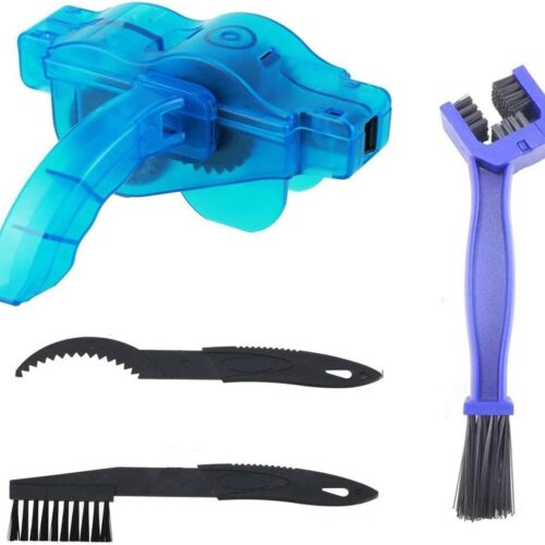 Bike Chain Cleaner Kit, Bicycle Chain Cleaner Gear Brush Quick Clean Tool for All Types of Bicycle/Cycling Mountain Bike Chains