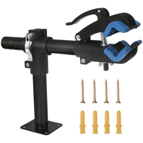 Bike Repair Stand Foldable Bike Stand Adjustable Clamp Bicycle Repair Stand Portable Bike Stand Repair Blue Bike Mount for Road and Mountain Bikes, Bike Workstands for Home...