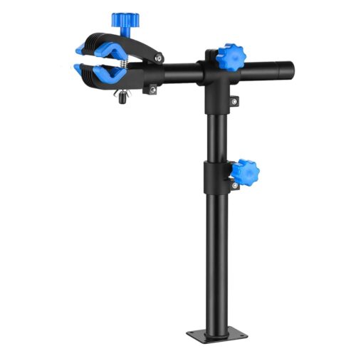 Bike Repair Stand Wall Mount Bike Repair Workstand Bike Workbench Bicycle Maintenance Rack Bike Repair Rack Bike Clamp Height Adjustable Bicycle Maintenance Rack