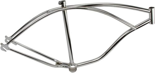 Bike Steel 26" Bicycle Beach Cruiser Frame, Multiple Colors