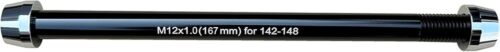 Bike Trainer Thru Axle Adapter 12MM Axle 1.0/1.5/1.75 Thread Pitch Multiple Length