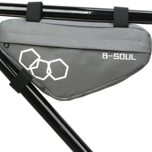 Bike Triangle Frame Bag Bicycles Front Top Tube Bag Triangle Pouch Cycling Tool Saddle Bag for Road and Mountain Bikes