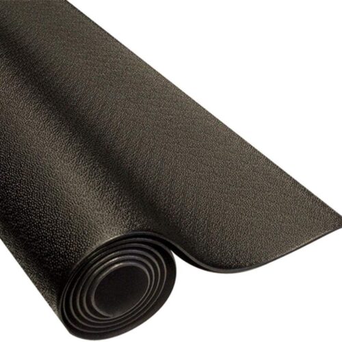 Body-Solid Durable PVC Exercise Equipment Mat (RF34B) for Use on Carpet, Hardwood Floors, Concrete & More - Perfect for Exercising Bikes & Other Home Gym Equipments, 36"x48"