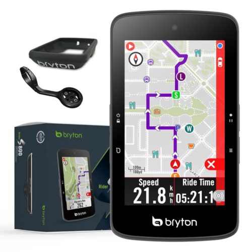 Bryton Rider S800 3.4 Inch Color LCD Touchscreen GPS Bike/Cycling Computer Offline USA Map, Compatible with Bike Radar, 36hrs Long Battery Life, Navigation with Turn-by Turn...