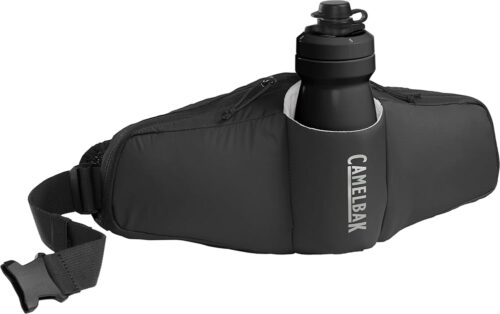 CamelBak Podium Flow 2 Waist Pack for Mountain Biking, Gravel Cycling - Contains 21 oz Podium Dirt Series Bike Bottle