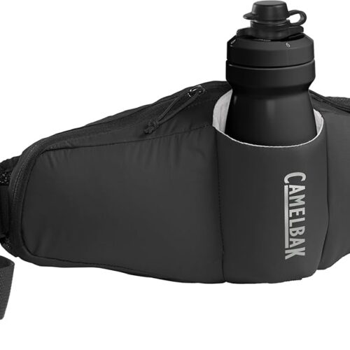 CamelBak Podium Flow 2 Waist Pack for Mountain Biking, Gravel Cycling - Contains 21 oz Podium Dirt Series Bike Bottle