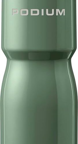 CamelBak Podium Steel Insulated Stainless Steel Bike Water Bottle – for Cycling, Fitness & Sports- Fits Most Bike Cages, 22oz - Moss