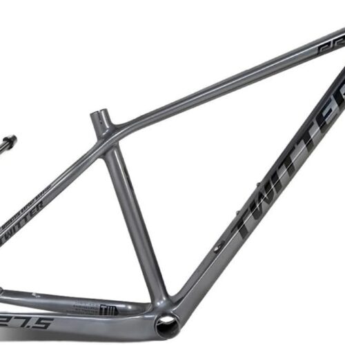 Carbon Mountain Bike Frame 27.5er 29er Hardtail Bike Frame XC/AM 15''/17''/19'' Disc Brake Bike Frame Thru Axle 12x142/148mm Internal Routing(Dark Gray,27.5 * 15'')