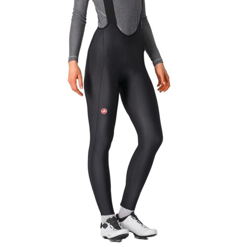 Castelli Women’s Espresso DT Bibtight, Road Cycling Breathable Bib with Pro Level Seat Pad/Chamois, Gravel Biking & Racing