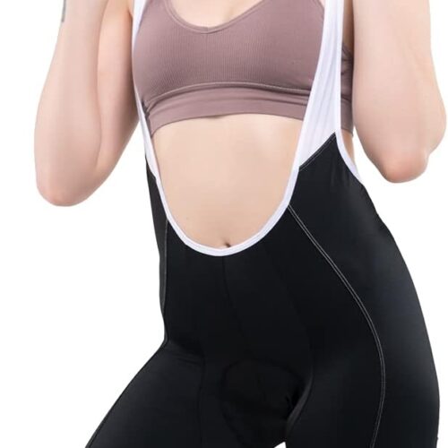 CATENA Women's Cycling Bib Shorts 3D Padded Bike Short Breathable Bicycle Tights