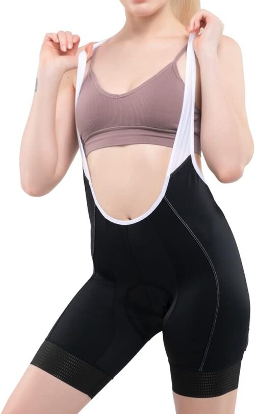 CATENA Women's Cycling Bib Shorts 3D Padded Bike Short Breathable Bicycle Tights