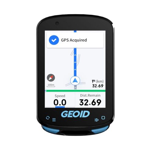 CC600 Color Screen Bike/Cycling Computer Wireless - Route Navigation with Re-Route Planing, WiFi & Bluetooth, Fast 5s GPS Positioning, Free Indoor Training