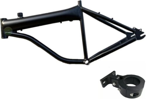 CDH Black 2.75L Gas Bike Frame & Motor Mount, Bike Gas Motorized Frame