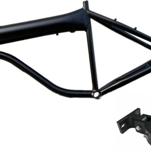 CDH Black 2.75L Gas Bike Frame & Motor Mount, Bike Gas Motorized Frame