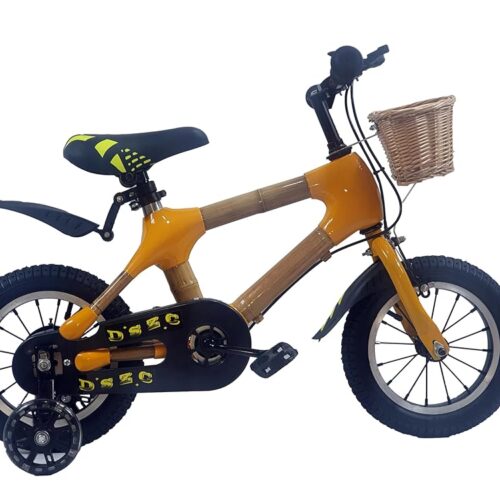 Children Bicycle Manual Woodiness Bicycle Using Solid Bamboo Frame Bike