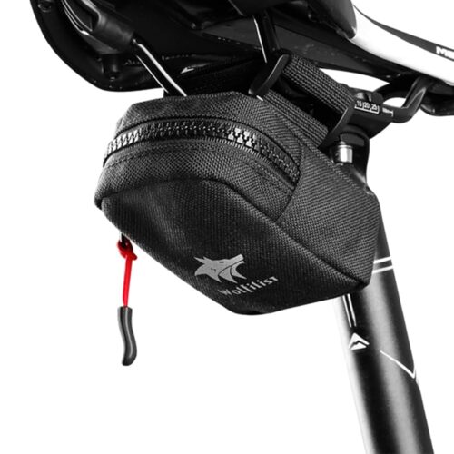 Compact Cycling Saddle Bag - Fits Under Bike Seat for easy storage - Road Bike & Bicycle Seat Bag - Tiny Durable & Water-resistant