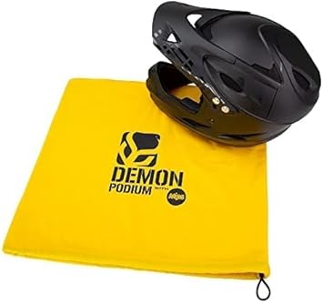 DEMON UNITED Podium Full Face Mountain Bike Helmet Black Includes MIPS Technology