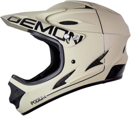 Demon United Podium Fullface Bike Helmet- 13 Vents- Lightweight- Breathable