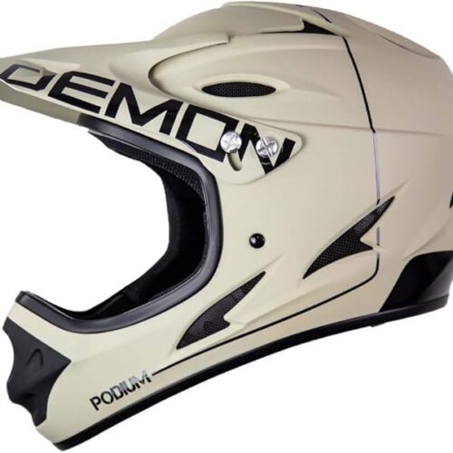 Demon United Podium Fullface Bike Helmet- 13 Vents- Lightweight- Breathable