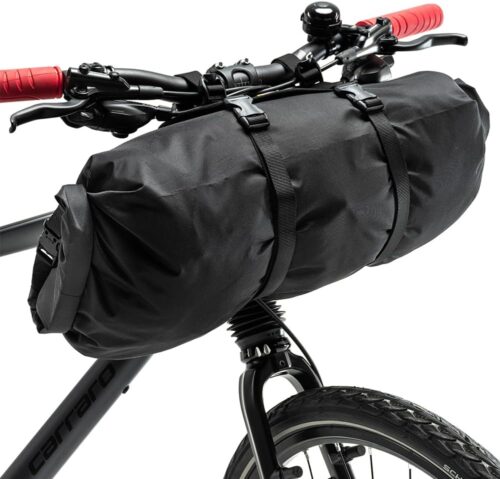 EasyRider Bike Handlebar Bag - Waterproof, Durable Cordura Fabric & Bicycle Equipment Holster Set - Front Biking Storage, Bikepacking Dry Bag for Cycling Travels - 15 lt