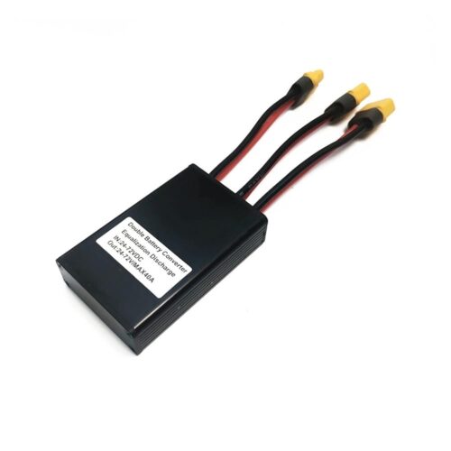 Ebike Dual Battery Connection Adapter Switcher Module Increase Battery Capacity Dual Battery Parallel Module with 20V-72V