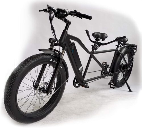 Electric Tandem Bike with Fat Tires | Off Road Excursions for Two with Ease | The FTETB- 750