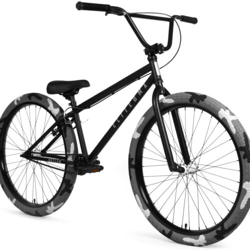 Elite BMX Bicycle 18", 20" & 26" Model Freestyle Bike - 3 Piece Crank
