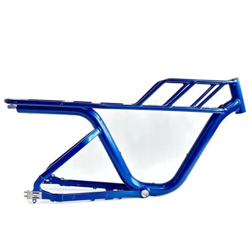 Fat Bike Frame Aluminum Alloy 20x4.0 inch Suitable for Electric Bike Cruiser Chopper and E-Motorcycle Blue