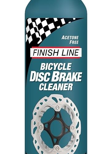 Finish Line Bicycle Disc Brake Cleaner Aerosol, 10 oz, Gray