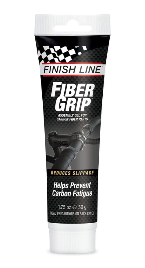 Finish Line Fiber Grip Carbon Fiber Bicycle Assembly Gel, 1.75-Ounce Tube