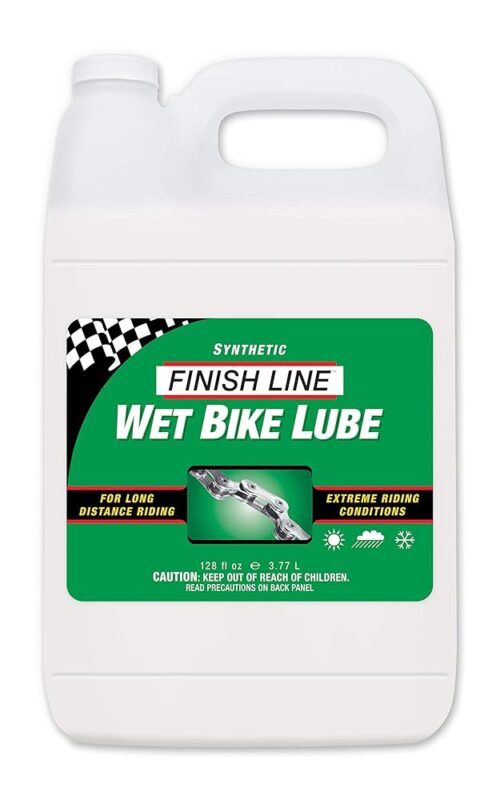 Finish Line WET Bicycle Chain Lube 1 Gallon Jug