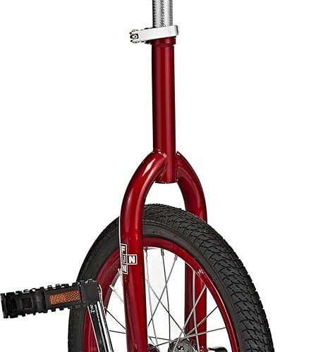 Fun 20 Inch Wheel Unicycle with Alloy Rim, Red