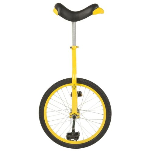 Fun 20 Inch Wheel Unicycle with Alloy Rim, Yellow