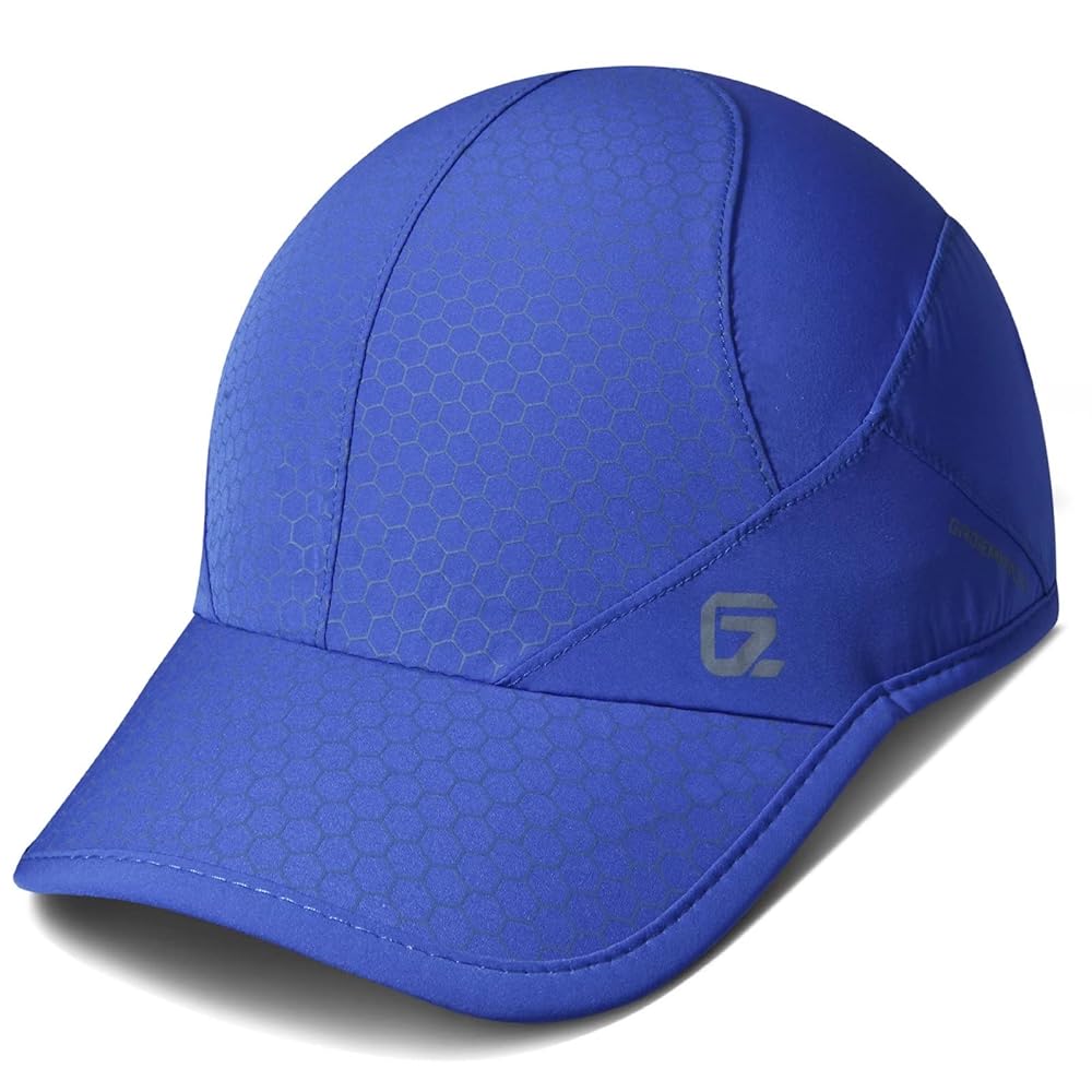 GADIEMKENSD Stretch Running Hat with Soft Brim, Quick Dry, Unstructured, Unisex-Adult