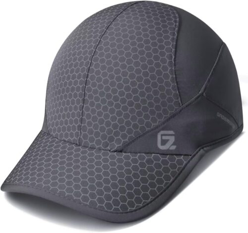 GADIEMKENSD Stretch Running Hat with Soft Brim, Quick Dry, Unstructured, Unisex-Adult